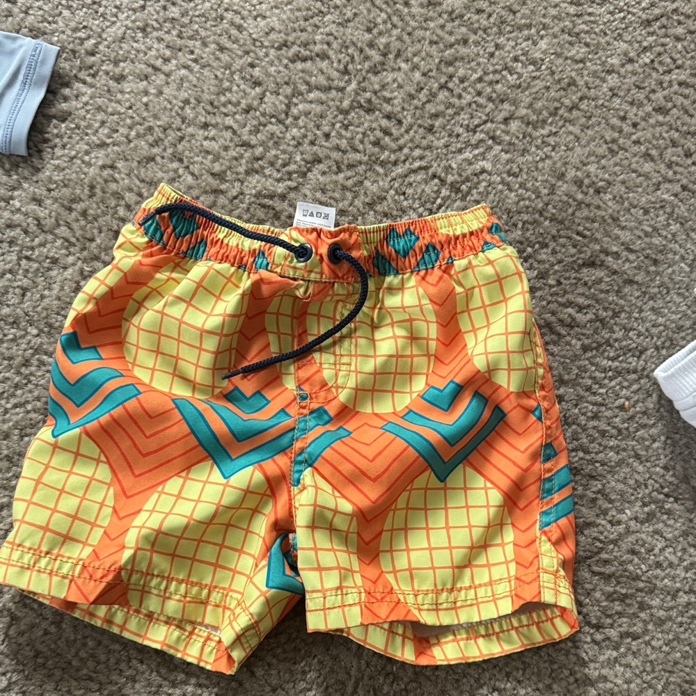Tea collection pineapple swim trunks